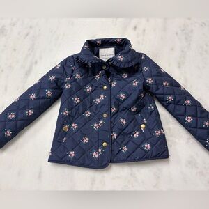 Janie and Jack Quilted Floral Jacket